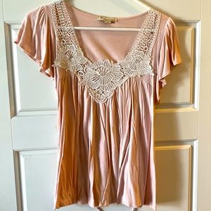 Pink top